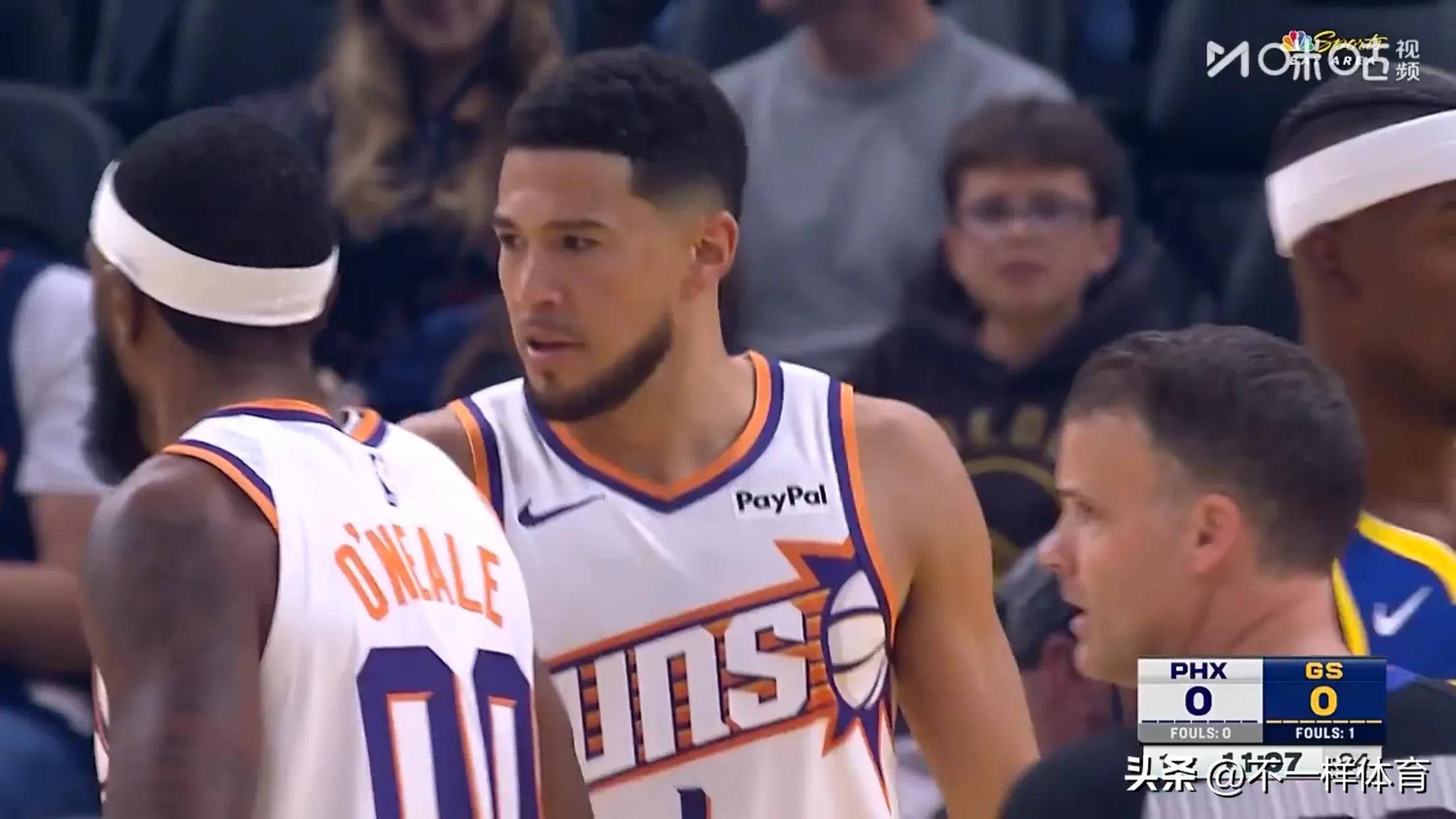 篮网翻盘勇士，布克统治全场