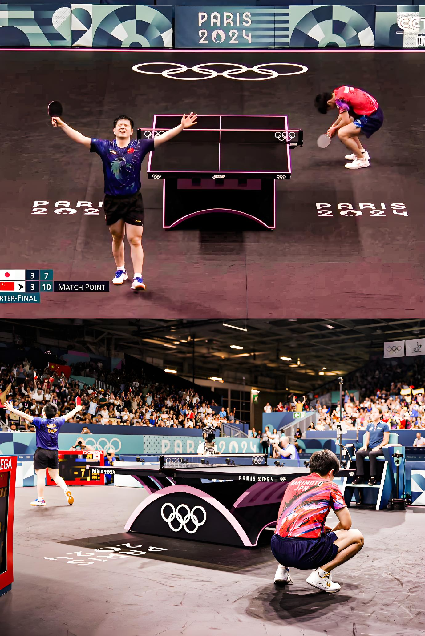 中国乒乓球队翻盘日本乒乓球队，奥恰洛夫绝境逆转